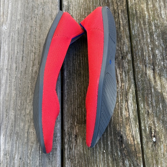 Rothy’s The Point Flame Red 8.5 - Picture 9 of 13